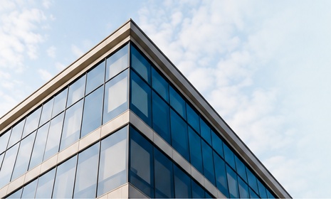 Modern commercial building