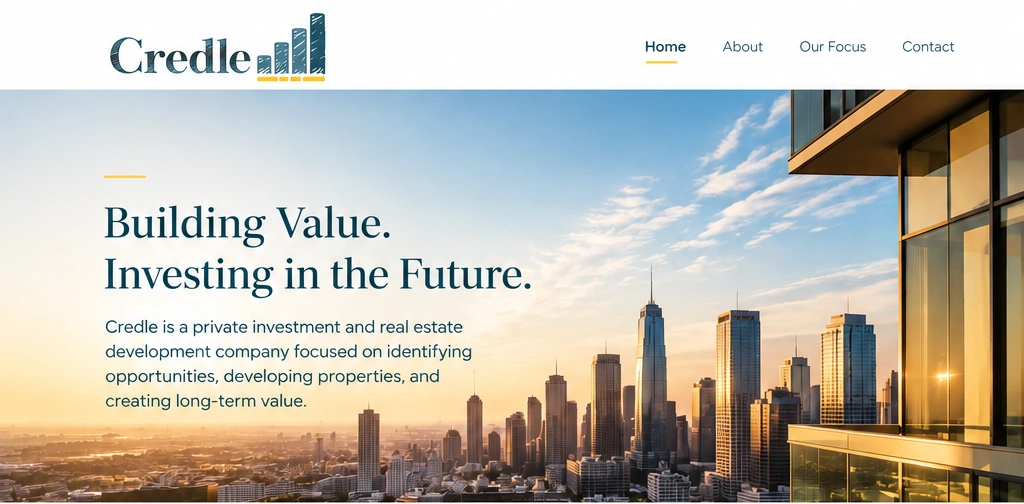 Credle — Building Value. Investing in the Future. Private investment and real estate development.
